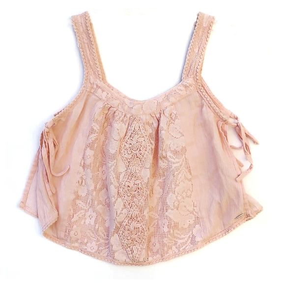 💓SOLD💓RIP CURL Catching Rays FLoral Lace Tank - Picture 4 of 16